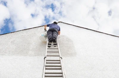 Peinture extérieure à Saint-Forget — façades et ravalement